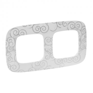 Фотография товара 'Legrand Valena ALLURE Рамка универсальная 2-постовая 754342'