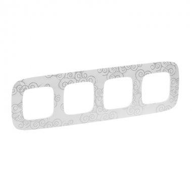 Фотография товара 'Legrand Valena ALLURE Рамка универсальная 4-постовая 754344'