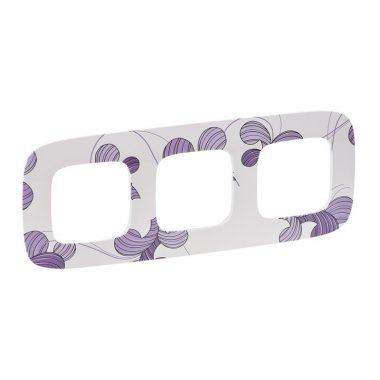 Фотография товара 'Legrand Valena ALLURE Рамка универсальная 3-постовая 754363'