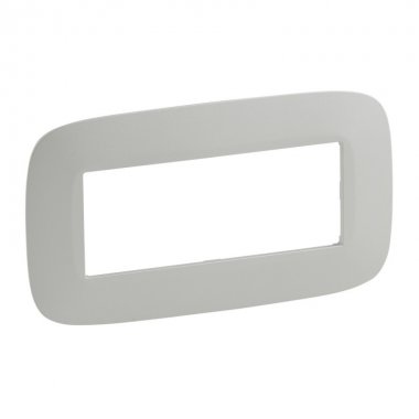 Фотография товара 'Legrand Valena ALLURE Рамка 5 модулей безвинтовое зажимное крепление 754416'