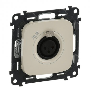 Фотография товара 'Legrand Valena ALLURE Аудиорозетка с 3-контактным гнездом XLR 754736'