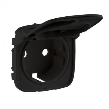 Фотография товара 'Legrand Valena ALLURE Лицевая панель розетки 2К+З с крышкой 754848'