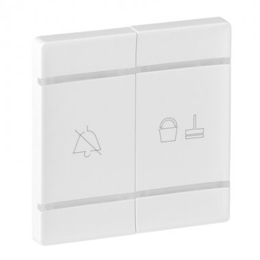 Фотография товара 'Legrand Valena LIFE MyHome Лицевая панель двойная для механизмов BUS/SCS 754930'