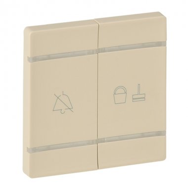 Фотография товара 'Legrand Valena LIFE MyHome Лицевая панель двойная для механизмов BUS/SCS 754931'