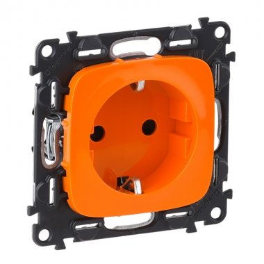 Фотография товара 'Legrand Valena ALLURE Силовая розетка 2К+З 16А 250В с защитными шторками 754981'