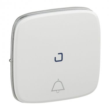 Фотография товара 'Legrand Valena ALLURE Лицевая панель для кнопочного выключателя, с символом звонок 755090'