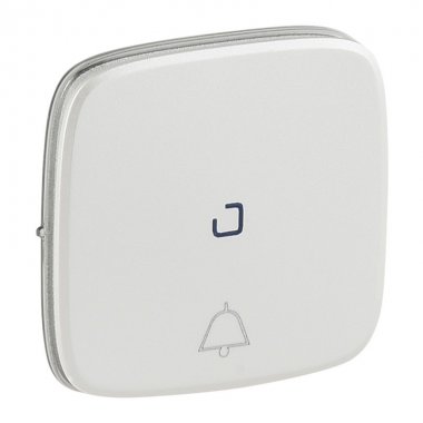 Фотография товара 'Legrand Valena ALLURE Лицевая панель для кнопочного выключателя, с символом звонок 755094'