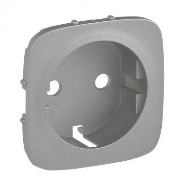 Фотография товара 'Legrand Valena ALLURE Лицевая панель для силовой розетки 2К+З с зажимами 755257'