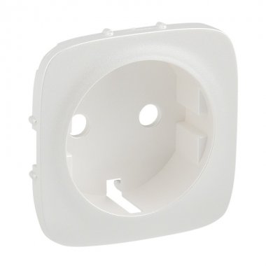 Фотография товара 'Legrand Valena ALLURE Лицевая панель для силовой розетки 2К+З с зажимами 755259'