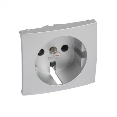 Фотография товара 'Legrand Лицевая панель - для розетки 2К+З с защитными шторками - немецкий стандарт - Valena 770257'