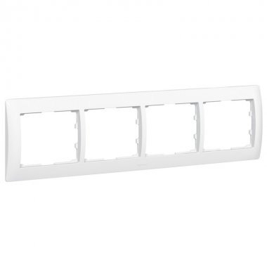 Фотография товара 'Legrand Рамка - Galea Life - 4 поста - горизонтальный монтаж 771004'