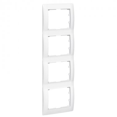 Фотография товара 'Legrand Рамка - Galea Life - 4 поста - вертикальный монтаж 771008'