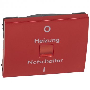 Фотография товара 'Legrand Galea Клавиша для двухполюсных выключателей с индикацией 771018'