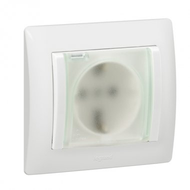 Фотография товара 'Legrand Розетка - Galea Life - IP 44 - немецкий стандарт - 2К+3 771027'