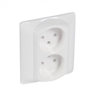 Фотография товара 'Legrand Galea Лицевая Панель 2х2К, Французский стандарт 771035'