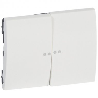 Фотография товара 'Legrand Клавиша - Galea Life - двойная - с индикацией 771079'