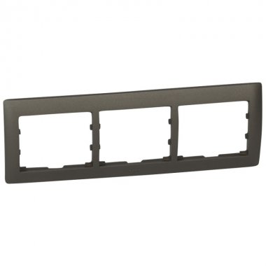 Фотография товара 'Legrand Рамка - Galea Life - 3 поста - горизонтальный монтаж 771203'