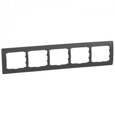 Фотография товара 'Legrand Рамка - Galea Life - 5 постов - горизонтальный монтаж 771205'