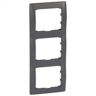 Фотография товара 'Legrand Рамка - Galea Life - 3 поста - вертикальный монтаж 771207'