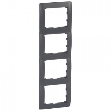 Фотография товара 'Legrand Рамка - Galea Life - 4 поста - вертикальный монтаж 771208'