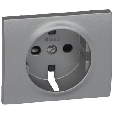 Фотография товара 'Legrand Лицевая панель - Galea Life - для розетки 2К+З - с защитными шторками 771321'