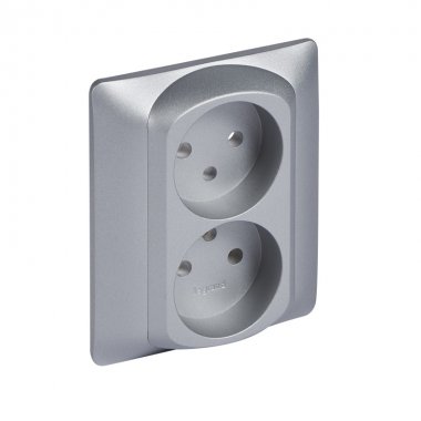 Фотография товара 'Legrand Galea Life Лицевая Панель Для Розеток 2х2к 771335'