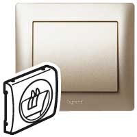 Фотография товара 'Legrand Лицевая панель - Galea Life - для одиночной розетка для колонок 771400'