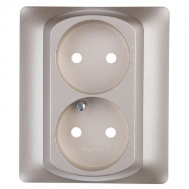 Фотография товара 'Legrand Galea Life Лицевая Панель Для Розетки 2х2к 771432'