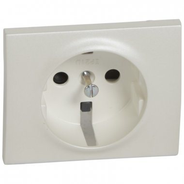 Фотография товара 'Legrand Лицевая панель - Galea Life - для розетки 2К+З - с защитными шторками 771521'