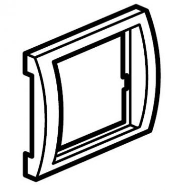 Фотография товара 'Legrand Лицевая панель для адаптера 50х50 771599'