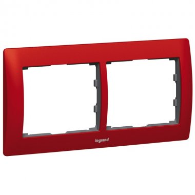 Фотография товара 'Legrand Рамка - Galea Life - 2 поста - горизонтальный монтаж 771902'