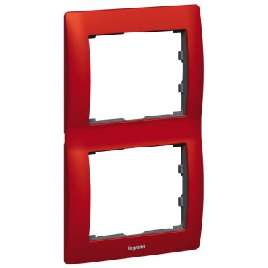 Фотография товара 'Legrand Рамка - Galea Life - 2 поста - вертикальный монтаж 771906'