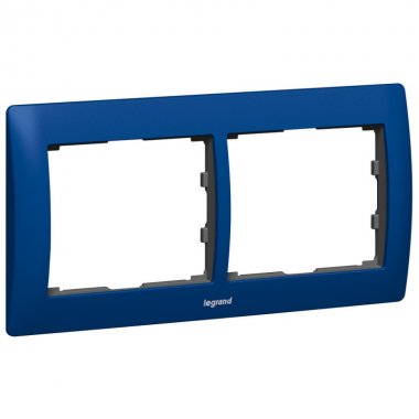 Фотография товара 'Legrand Рамка - Galea Life - 2 поста - горизонтальный монтаж 771912'