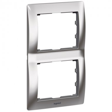 Фотография товара 'Legrand Рамка - Galea Life - 2 поста - вертикальный монтаж 771936'