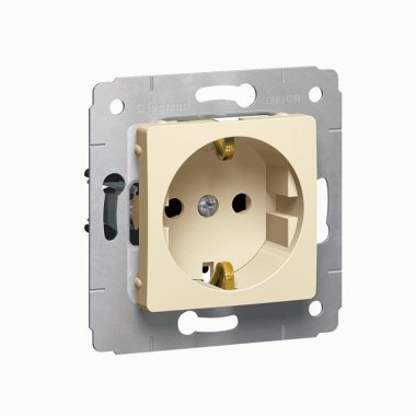 Фотография товара 'Legrand Розетка Cariva 2К+3 с защитными шторками 16 А 250В 773721'