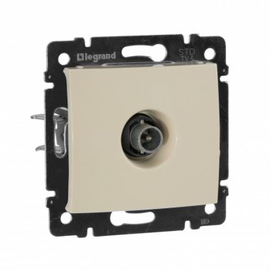 Фотография товара 'Legrand Розетка TV VALENA CLASSIC, проходная 774331'