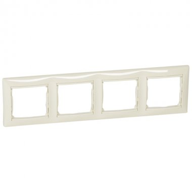 Фотография товара 'Legrand Рамка - Valena - 4 постовая горизонтальный монтаж 774354'