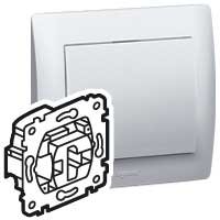 Фотография товара 'Legrand Переключатель на 2 направления с подсветкой - Galea Life - 16 А - 250 В 775609'