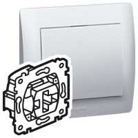 Фотография товара 'Legrand Переключатель промежуточный с подсветкой - Galea Life - 10 A - 250 В 775827'