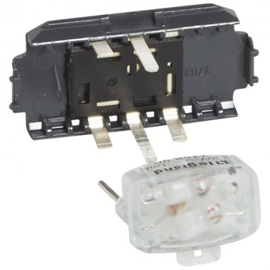 Фотография товара 'Legrand Лампа + вставка - Galea Life - 220 В -1 мА 775893'