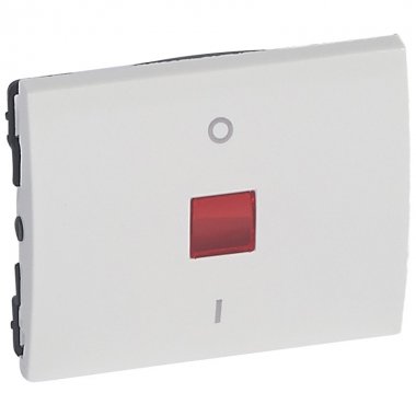 Фотография товара 'Legrand Клавиша - Galea Life - двухполюсная с индикацией 777018'