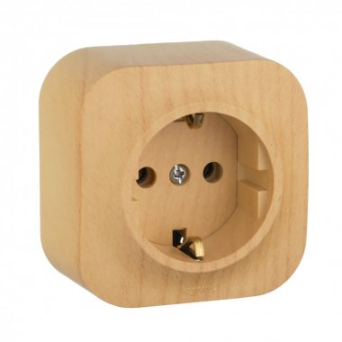 Фотография товара 'Legrand Розетка 2К+З без шторок - 16 A - 250 В~ - Quteo IP 20 782271'