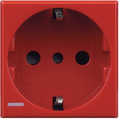 Фотография товара 'Legrand Axolute Розетка 2К+З H4140R'