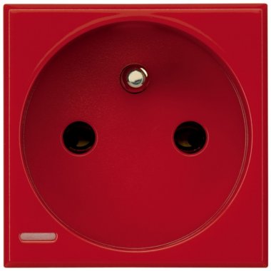 Фотография товара 'Legrand Axolute Розетка 2К+З, 10/16 А 250 В H4142R'
