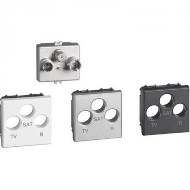 Фотография товара 'Legrand Axolute. Розетка TV-R-SAT H4210M2D'