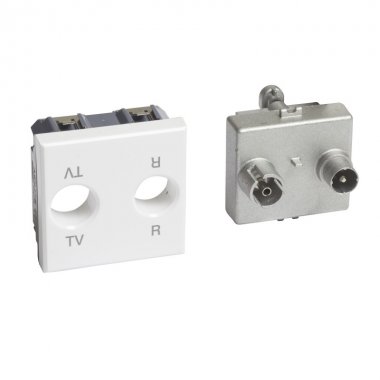 Фотография товара 'Legrand Axolute. Розетка TV-SAT H4214M2D'