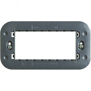 Фотография товара 'Legrand Axolute Суппорт для рамки на 4 модуля, фиксация на винтах H4704'