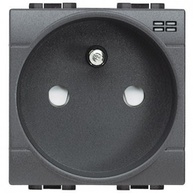 Фотография товара 'Legrand Розетка 2П + заземление 10А/16А 250В с сигнальной лампой 2 модуля L4144'