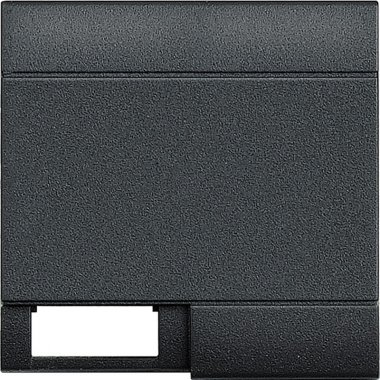 Фотография товара 'Legrand Livinglight Клавиша с 1 отверстием для вставки символа, размер 2 модуля L4915M2TN'