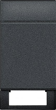 Фотография товара 'Legrand Livinglight Клавиша с 1 отверстием для вставки символа, размер 1 модуль L4915TN'